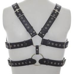 Generique Harnais Double Belt Simili noir